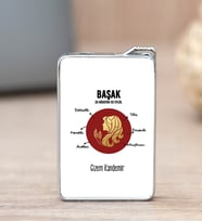 Kişiye Özel Başak Burcuna Hediye Çakmak