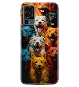 23 Kılıf HD Resim Baskılı Köpekçikler StKd -026