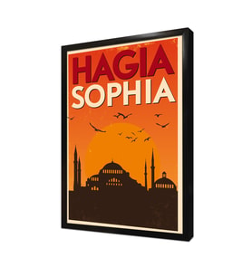 Ayasofya Çerçeveli Mdf Tablo