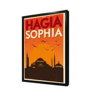 Ayasofya Çerçeveli Mdf Tablo
