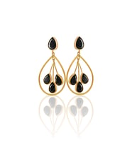 Kadir Jewellery 22 Ayar Altın Kaplama Kadın Sallantılı Küpe -El İşçiliği Ve Hipoalerjenik Küpe