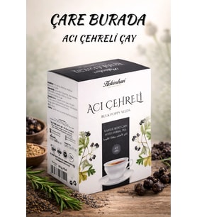 Acı Çehreli Karışık Çay (45'li Süzen Poşet)