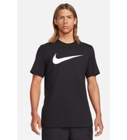 Nike Sportswear Swoosh Mens Tee Erkek Günlük Tişört Siyah