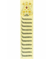 Hüsn-i Hat 16x70 cm Çerçevesiz Ayet-el Kürsi,Fatiha ve Nazar Ayetleri