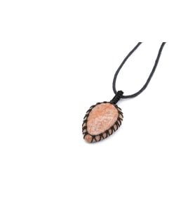HAKİKİ ÖRGÜLÜ DOĞAL JASPER KOLYE UCU 1.KALİTE 001
