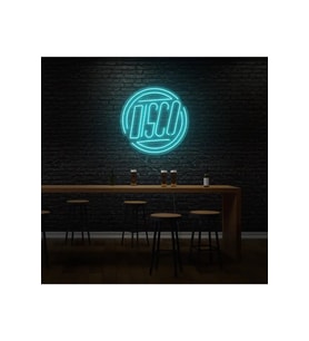 DISCO Yazılı Neon Tabela