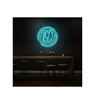 DISCO Yazılı Neon Tabela