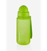 Uzspace Pipetli 400 ml Tritan Çocuk Su Matarası FiftyFifty (Yeşil)