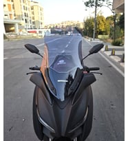 MOTOCAM Yamaha Xmax Ön Cam 2018-2022 Model 65cm Füme Renkli 4mm