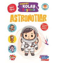 Etkinlikli Kolay Boyama -Astronotlar