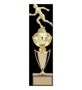 ODAK KUPA - Figürlü Kupalar - Atletizm Kadın Figürlü Kupalar FG-067 C - 42 cm