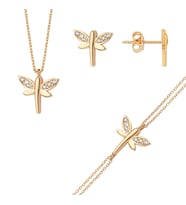 Rose Altın Yusufçuk Set