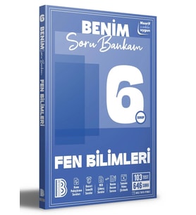 6. Sınıf Fen Bilimleri Soru Bankam Benim Hocam Yayınları