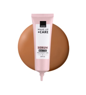 Make Up + Care 3ü 1 Arada Mat Serum Fondöten 30 Ml. 430N Deep Tan