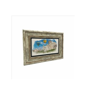 Kapadokya Baskılı Taş Tablo 20x30