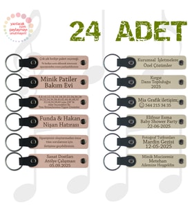 Pudra & Sütlü Kahve, 24’lü Set, Kişisel Özel Hediyelik, Kültürel Festival Katılımcılarına Armağan