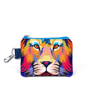 Coral High Kids Lacivert Saks Aslan Desenli Bozuk Para Çantası 21841