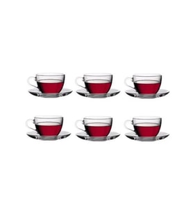 Paşabahçe Çay Fincan Takımı 97948 6Lı Basic 238cc/8oz