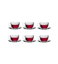Paşabahçe Çay Fincan Takımı 97948 6Lı Basic 238cc/8oz