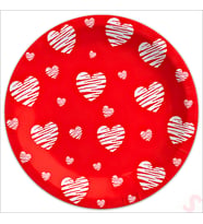 Love Karton Tabak - 23cm x 8 Adet (STD)
