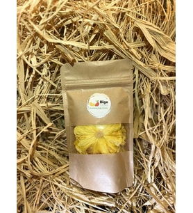 DOĞAL KURUTULMUŞ ŞEKER İLAVESİZ ANANAS KURUSU  50 GR