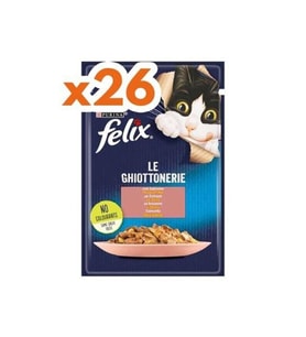 Purina Felix Somonlu Yetişkin Kedi Yaş Maması 26 X 85 gr