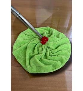 Mikrofiber Havlu Paspas Mop Yedek Ucu, Dolgulu, Çizmez, Sopasız
