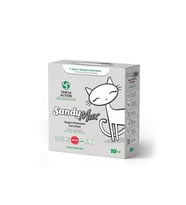 Sandy Max Triple Action Aktif Karbonlu Bentonit Kedi Kumu 10 Kg (Beyaz)