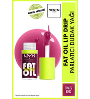 NYX Professional Makeup Fat Oil Lip Drip Parlatıcı Dudak Yağı - Thats Chic