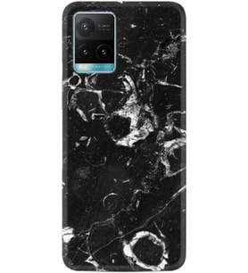 Vivo Y11S Y21S Y20 Y20S Y70 Kılıf Desemli Silikon Black Hole Marble 1387