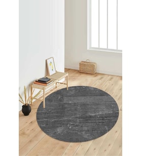 Dijital Baskılı Kaymaz Taban Yıkanabilir Yuvarlak Salon Halısı Koridor Halısı Paspas NDY-HT-225 (Çok Renkli)