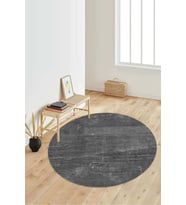 Dijital Baskılı Kaymaz Taban Yıkanabilir Yuvarlak Salon Halısı Koridor Halısı Paspas NDY-HT-225 (Çok Renkli)