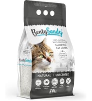 Naturel Kokusuz İnce Kedi Bentonit Kumu 10 Lt