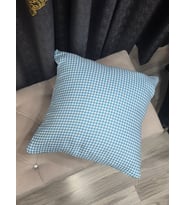 Blue Potibor Fabric Kırlent Kılıfı (Mavi)