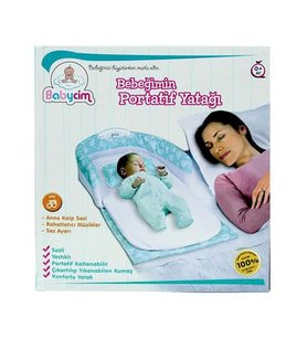 MÜZİKLİ PORTATİF BABYCİM BEBEK YATAK 028-1 / A1104384B