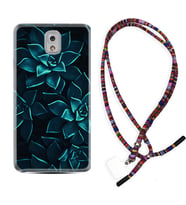 Samsung Note 3 4 5 8 9 20 Ultra 10 Lite Kılıf Boyun Asklı Rasta Silikon Mistik Çiçekler 1650