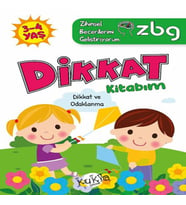 ZBG 3-4 Yaş Dikkat Kitabım
