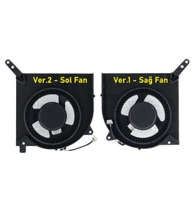 Lenovo 5H40S20376 Uyumlu ile Uyumlu Fan V2 (Sol Fan)