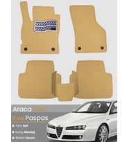 ALFA ROMEO 159 (2005-2011) Uyumlu EVA Paspas Tam Set–Araca Özel,Kolay Montaj,Su Geçirmez