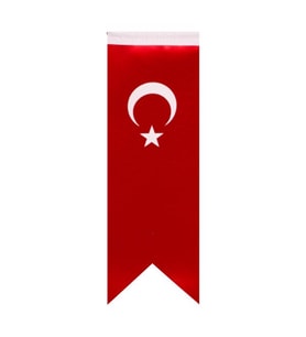 Kırlangıç Türk Masa Bayrağı (Direksiz) 8,5x25 cm