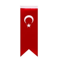 Kırlangıç Türk Masa Bayrağı (Direksiz) 8,5x25 cm