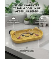 Karakter Figür Tasarımlı Gözlük Tutucu ve Çok Amaçlı Organizer