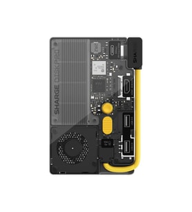 Sharge Disk Pro 1TB Dahili NVMe SSD’li Aktif Soğutmalı 5’i 1 Arada USB-C Çok Portlu Hub, 10Gbps Taşınabilir SSD, HDMI 2.1 ve USB-A Destekli