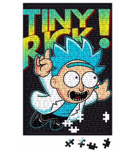 Rickzinho - Tiny Rick Rick e Morty Puzzle 240 Parça Yapboz