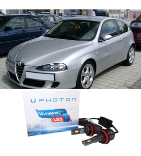 Alfa Romeo 147 Led Xenon Uzun Far Ampulü H7 Ultimate Yeni Seri Beyaz