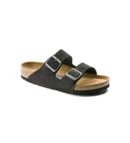 Birkenstock 0552323 Arizona BS Velvet Grey Kadın Terlik (Gri)