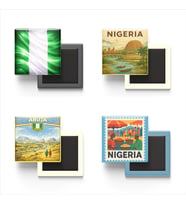 Buzdolap Magnetleri - Nijerya Abuja - Nigeria - 4'lü Set Magneti