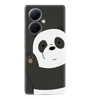 Vivo V29 Lite Kılıf Silikon Desen Özel Seri Hello Panda 1709