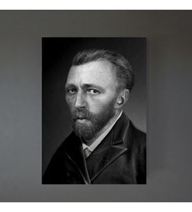 Van Gogh Real Photo B&W