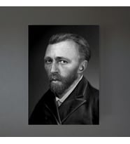 Van Gogh Real Photo B&W